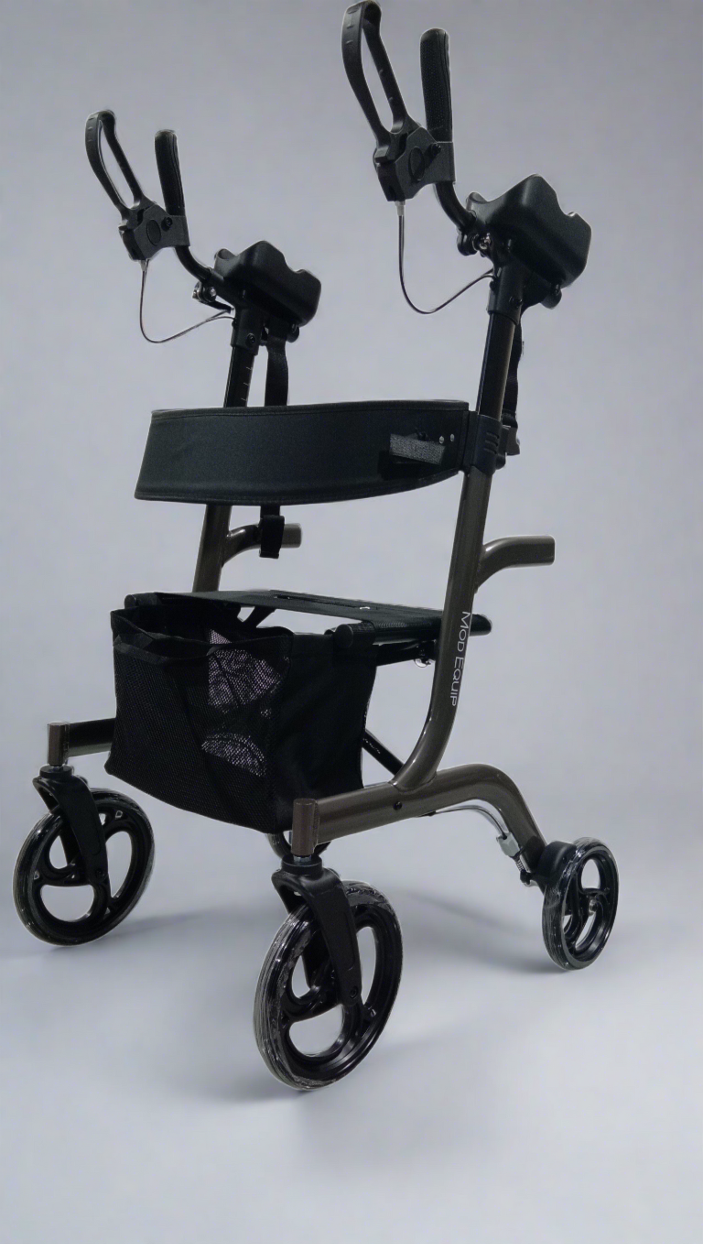 Kea Upright Rollator - Titanium